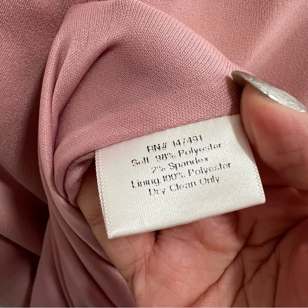 NEW NWT Katie May Mary Kate Strapless Drape Back Gown Rose Quartz Blush Pink - Image 10