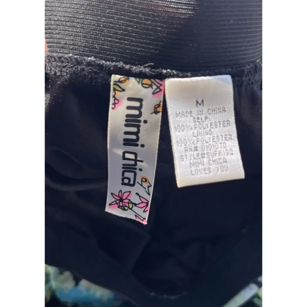 Vintage Mimi Chica Crazy Cat Lady Print Long Skirt Sundress Women’s Sz Medium - Image 7