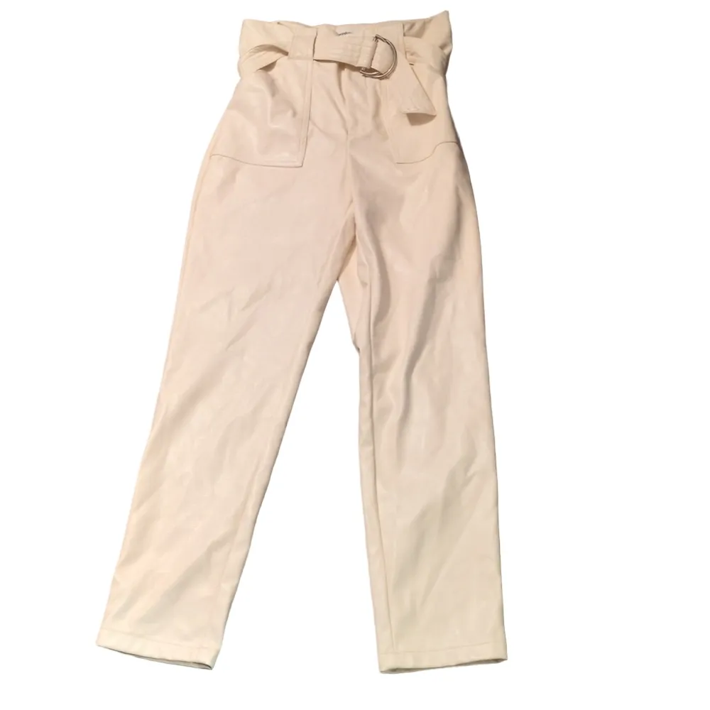 Superdown Bone Chanice Buckle Pants Size Small - Image 2