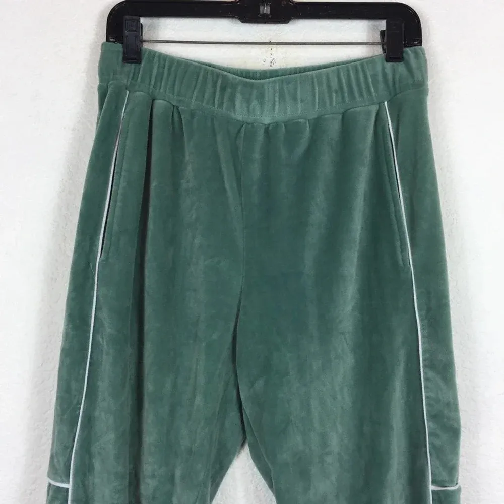 Urban Outfitters Out From Under Kingston Velour Jogger Track Pants Loungewear - Image 4