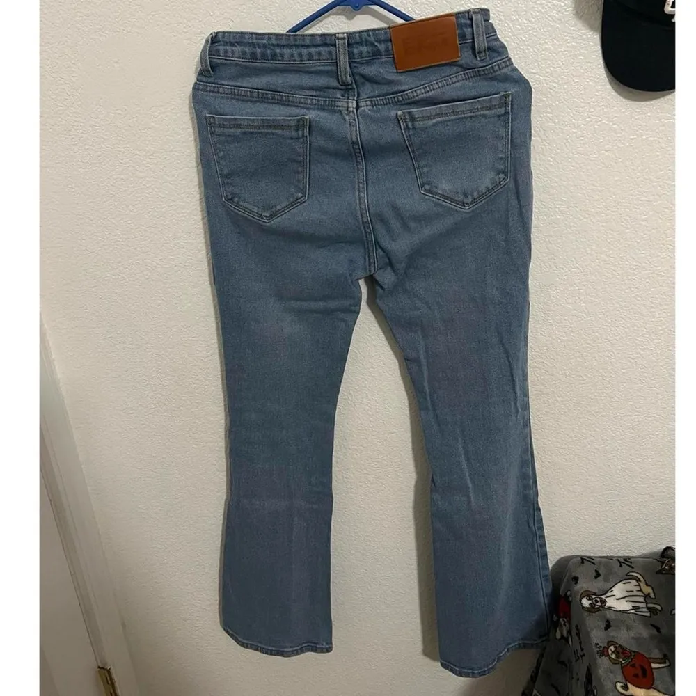 Princess polly high rise flare jeans - Image 6