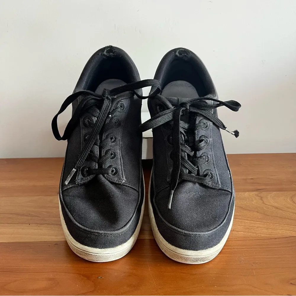 Allbirds Canvas Pacers Women’s 10 Black Low Top Everyday Casual‎ Sneaker Skater - Image 3