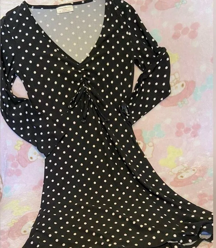 NEW Bobby Brookes woman’s Black , white polka dot dress (S) - Image 4