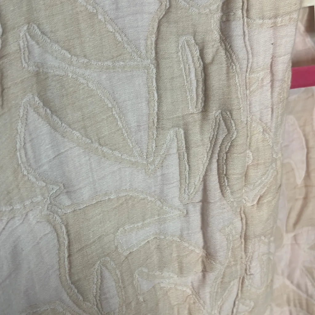 Universal Threads Universal Thread Blush Pink Quilted Crop Open Kimono Short Jacket OSFA Pockets - Image 3