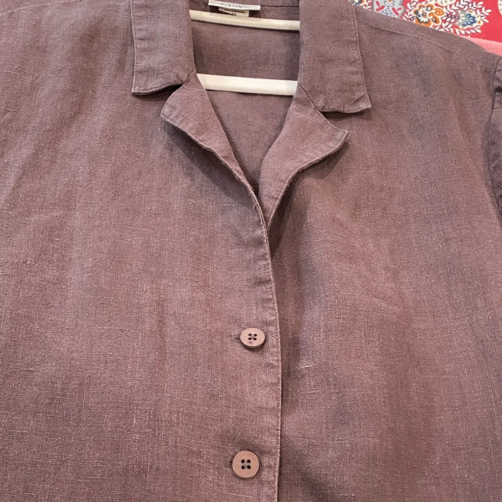 Eileen Fisher linen Women's Blazer - Image 6