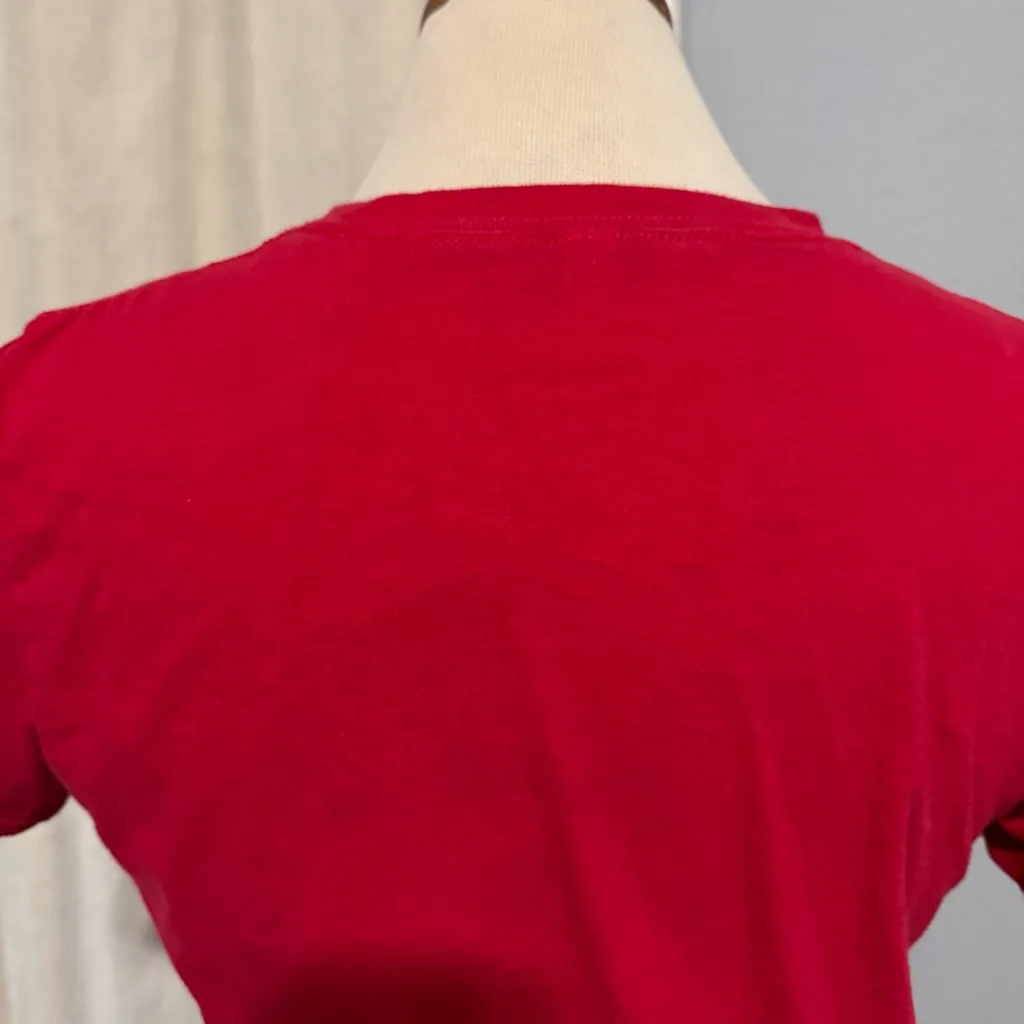 Anvil Women Red New Mexico Graphic Round Neck T-Shirt Size S 100% Cotton - Image 7