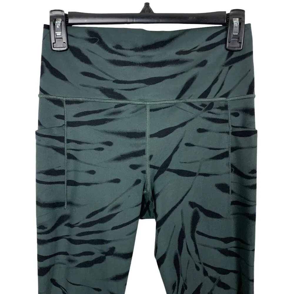 Athleta Salutation Stash Pocket II 7/8 Leggings Small Gray Gym Core Activewear - Image 2