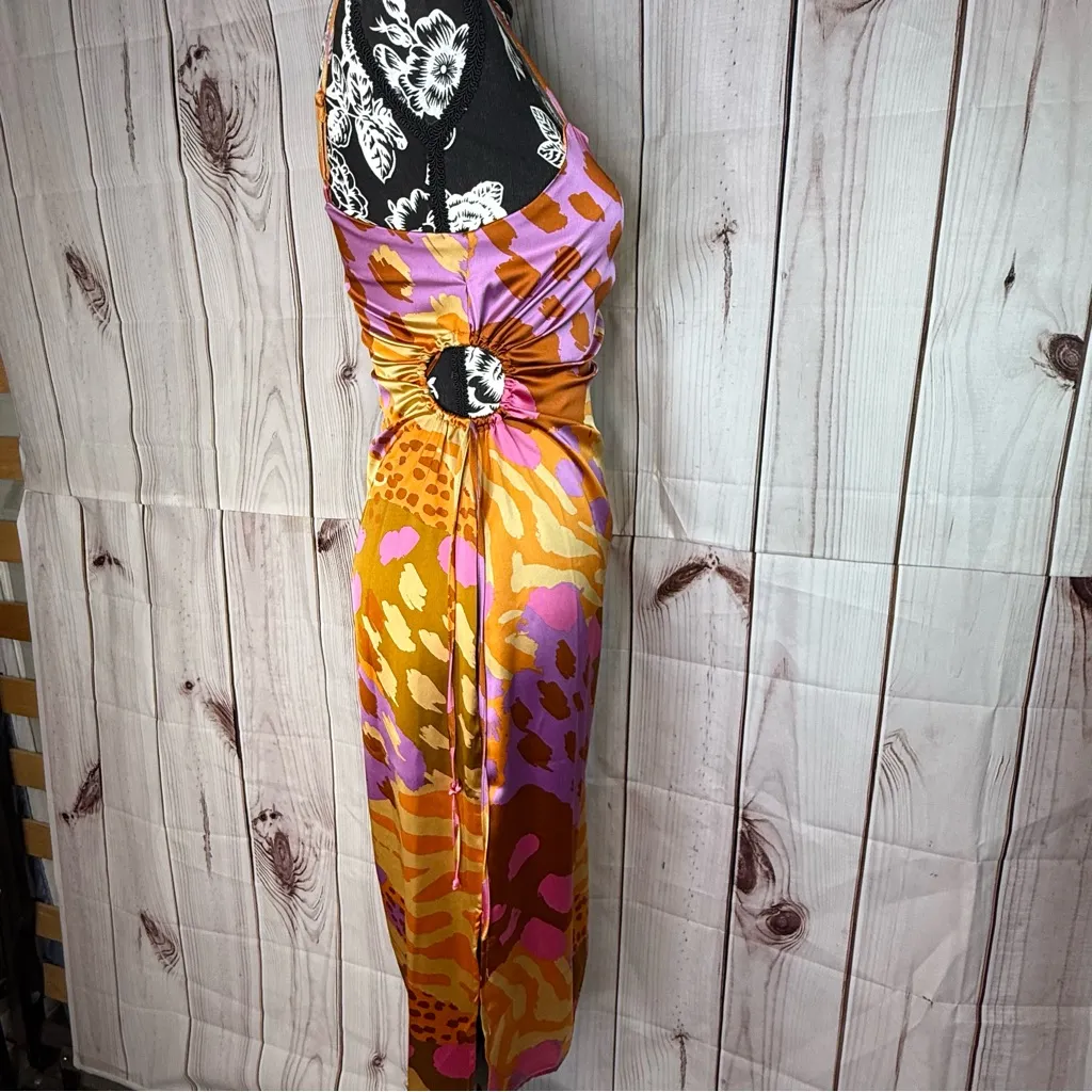 Christian Lacroix satin dress - Image 4