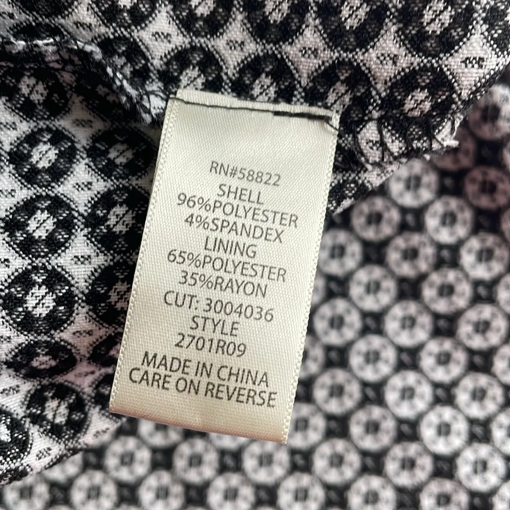 Max Studio  Pull on Print Skinny Pants - Image 5