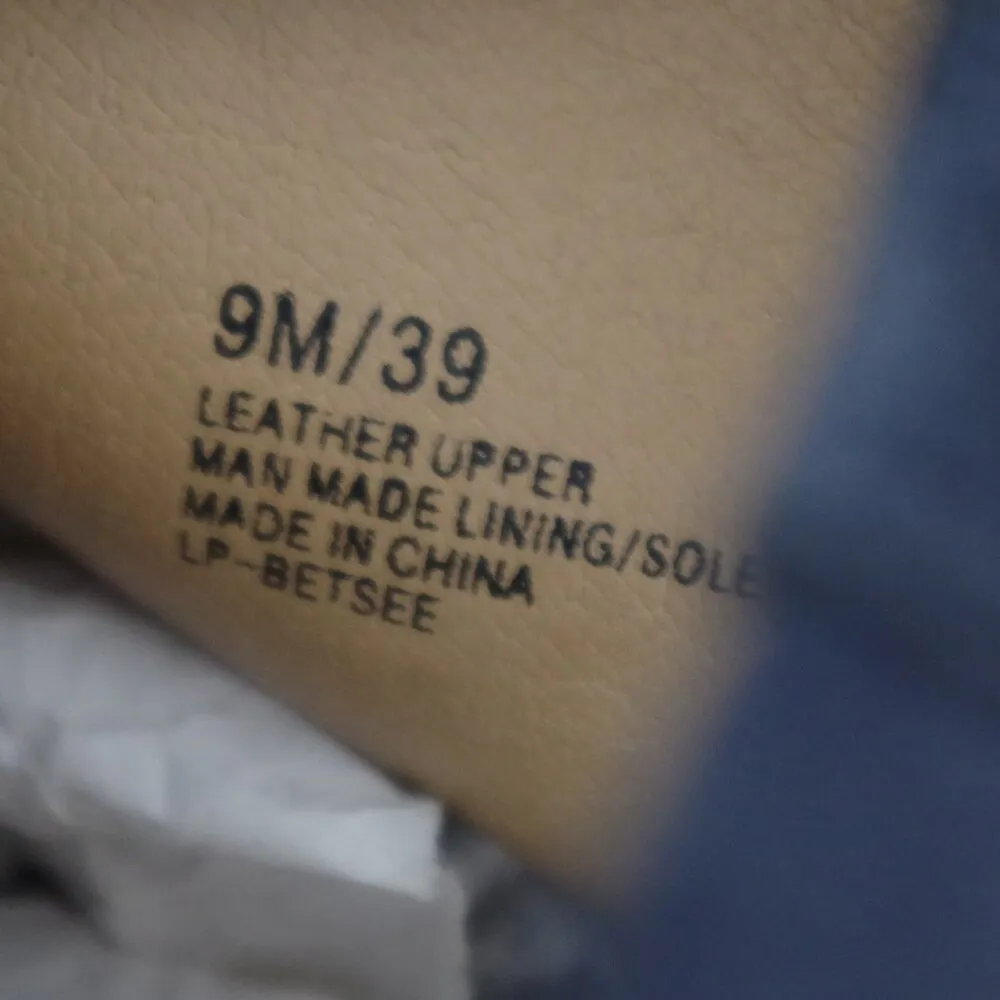 Lucky Brand  BETSEE Open Toed Blue Suede Heeled Shootie Size 9M - Image 2