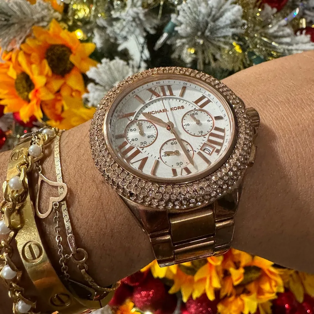 MICHAEL KORS chronograph rose gold watch ✨ - Image 7