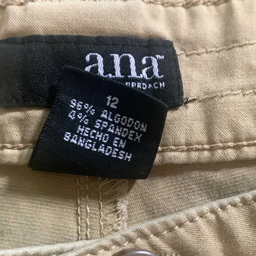a.n.a Tan Cargo Shorts Versatile Cotton Blend - Image 2