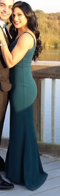 Lulus forest green Maxi Dress - Image 2