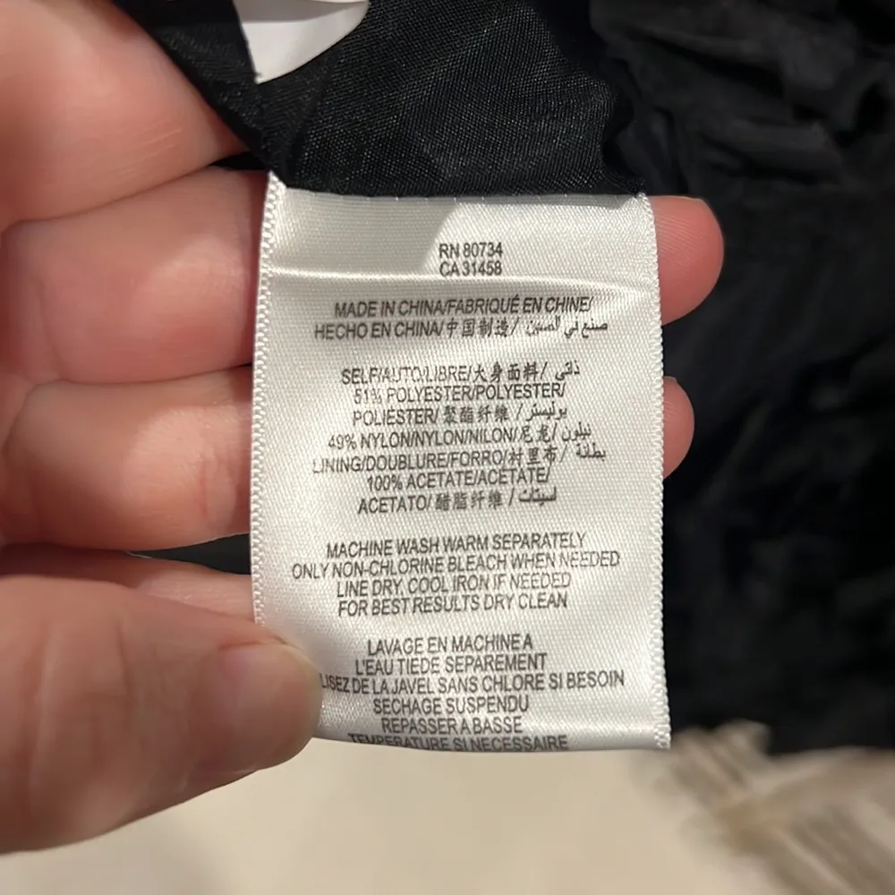 Max and Cleo Little Black Dress Size 4 - Image 4