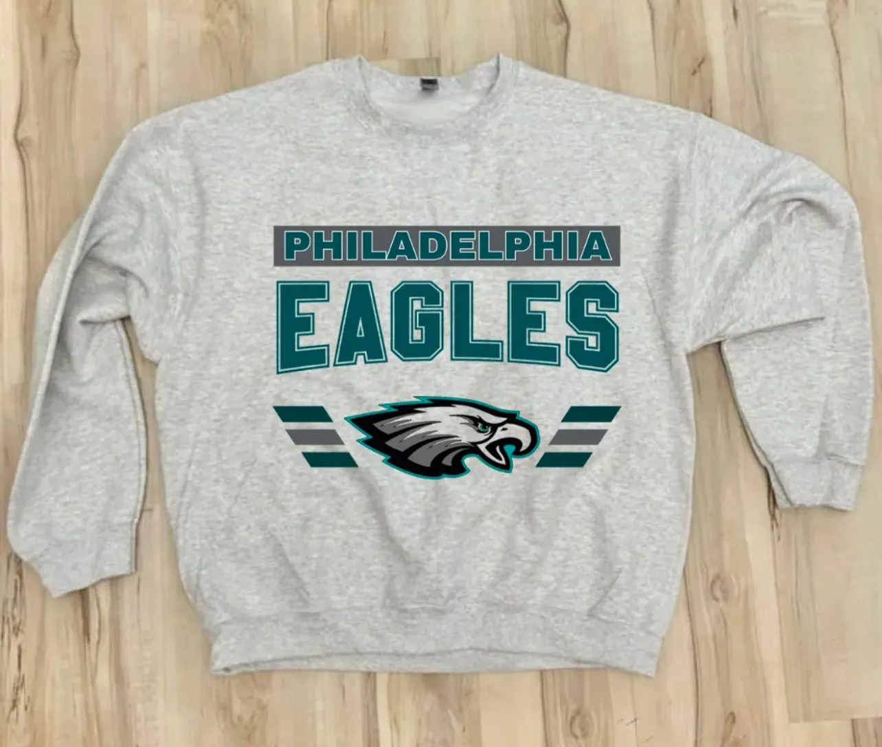 New Boutique Philadelphia Eagles Crewneck Sweatshirt - Image 3