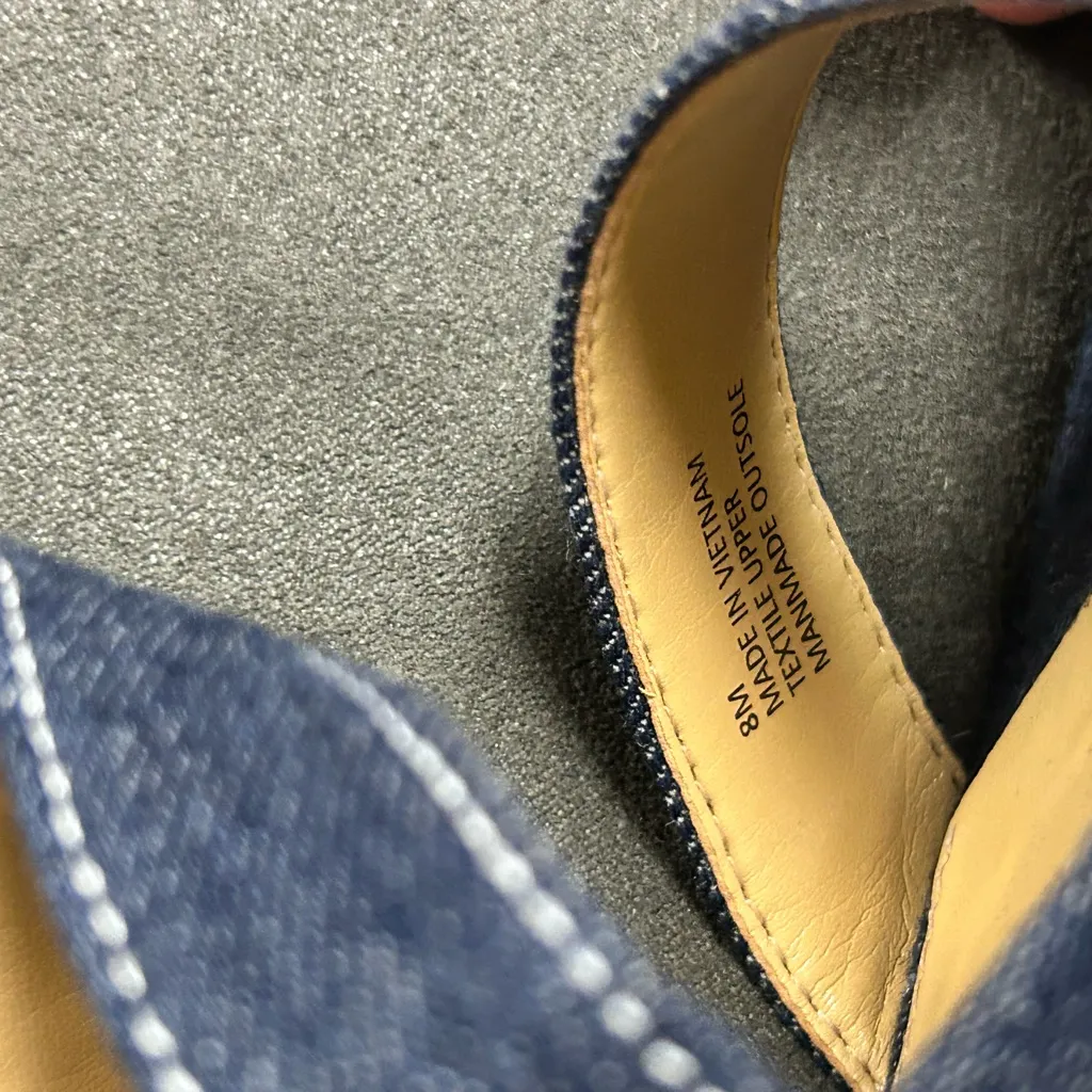 Talbots Denim Strappy Sandals - Image 6