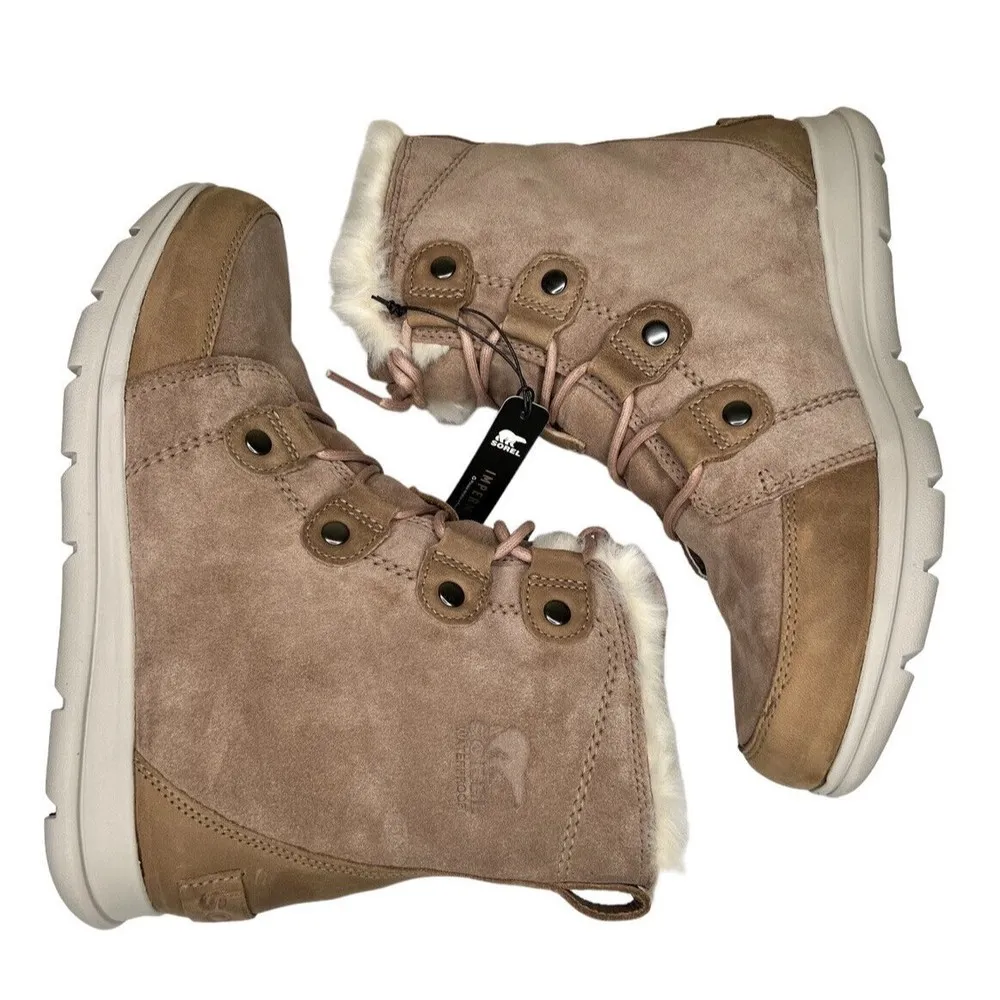 SOREL Explorer Joan Ash Brown Winter Boots Women’s Size 10 - Image 6