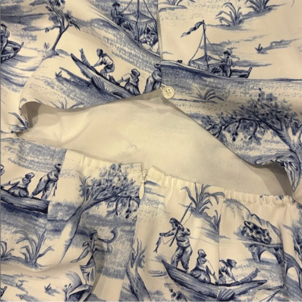 Aritzia Babaton Hamptons Toile Midi Dress - Image 9