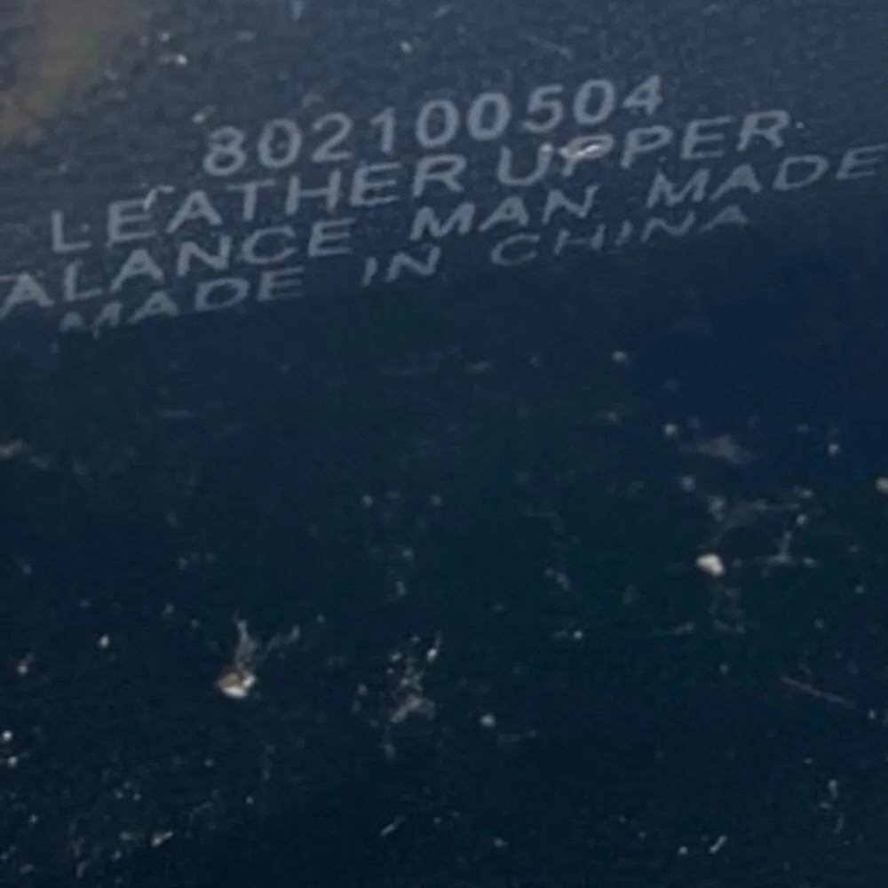 Ralph Lauren Women's Black Gold Logo Croc Leather Chain Slip On Loafers Shoes 6M - Image 6