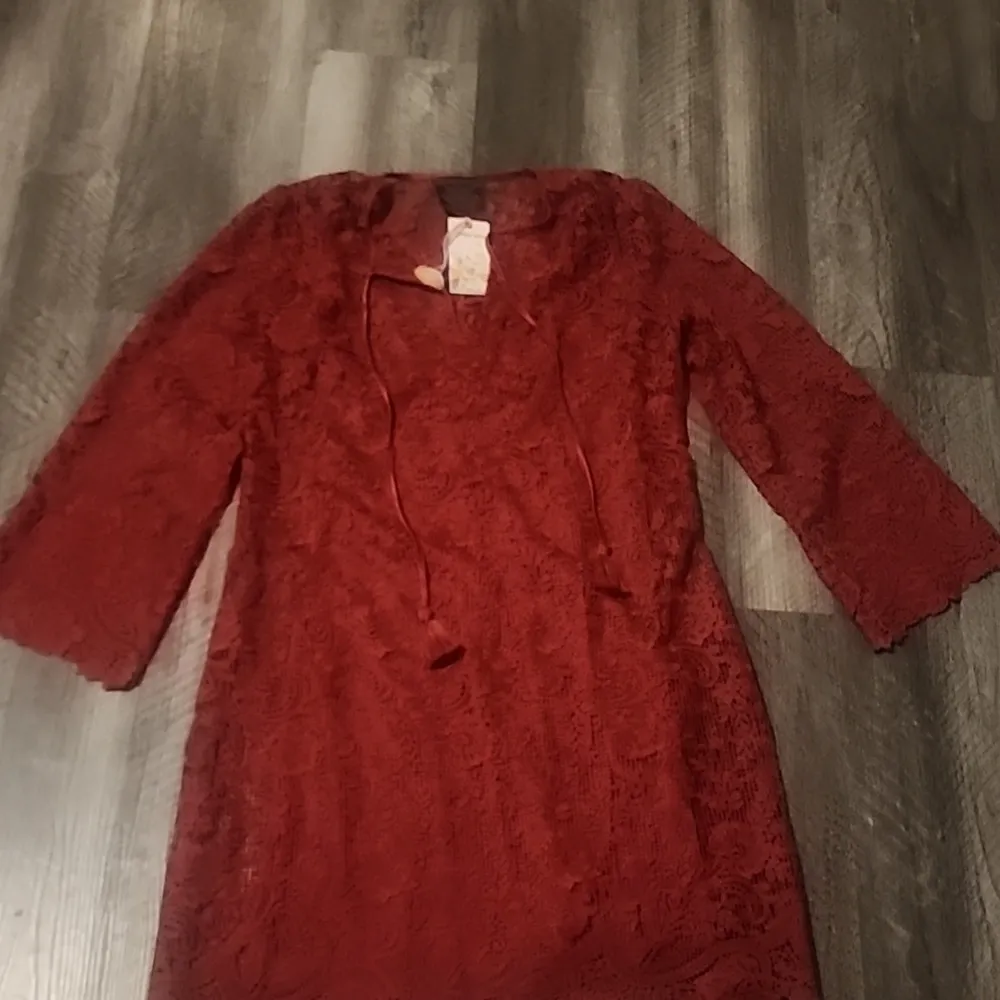 JOHNNY WAS JADE HARPER LACE TUNIC DRESS SIZE XS - Image 4