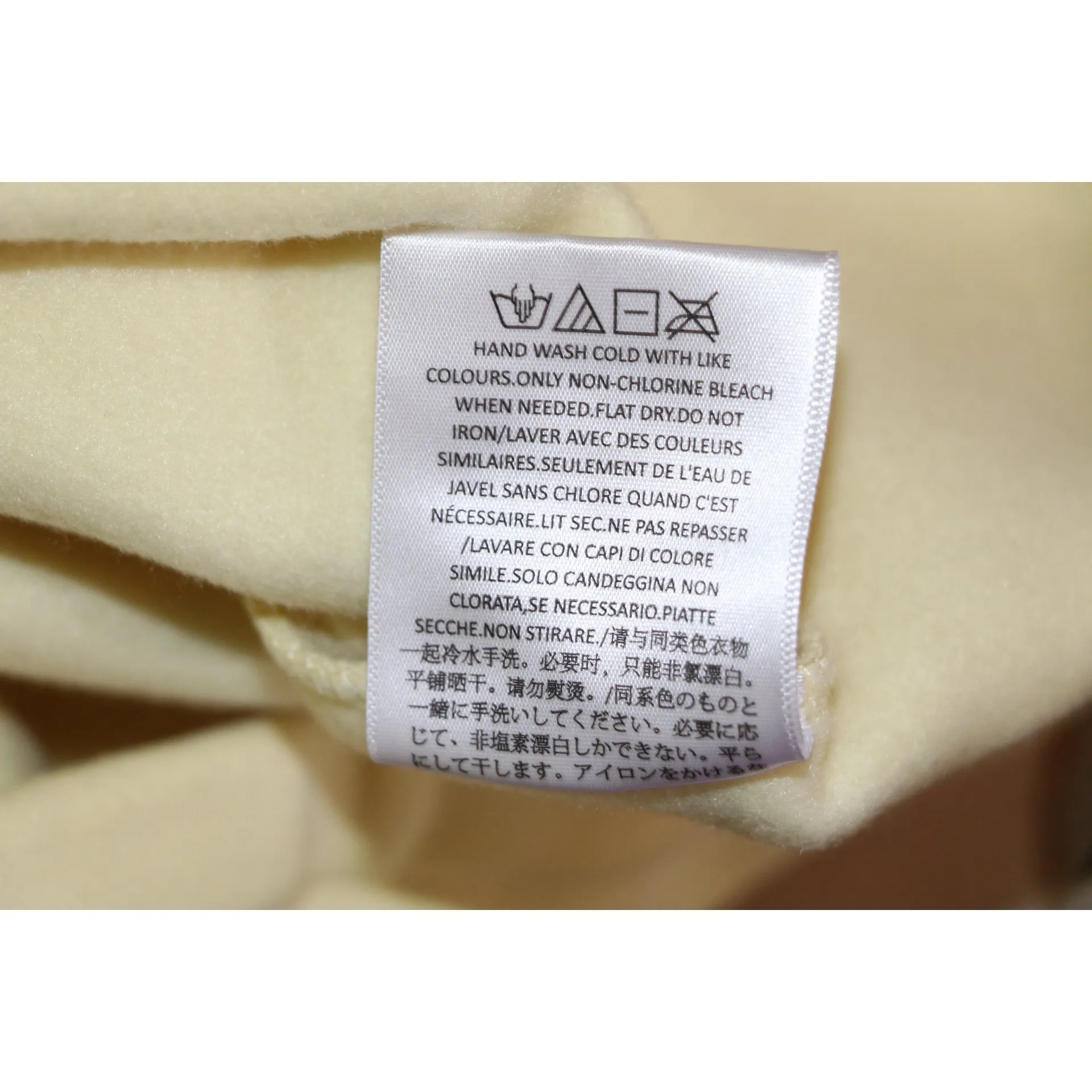 Fear of god ESSENTIALS Yellow Relaxed Hoodie - Image 10