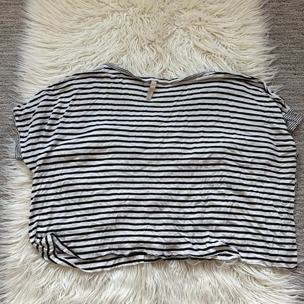 Emma & Sam Striped Short Sleeve Tee - Image 4