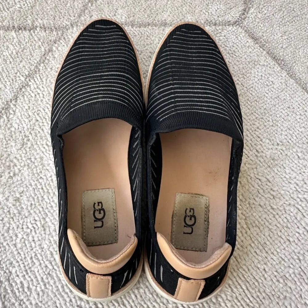 Ugg Black Mesh Sammy Slip-on Sneaker sz 7 - Image 4