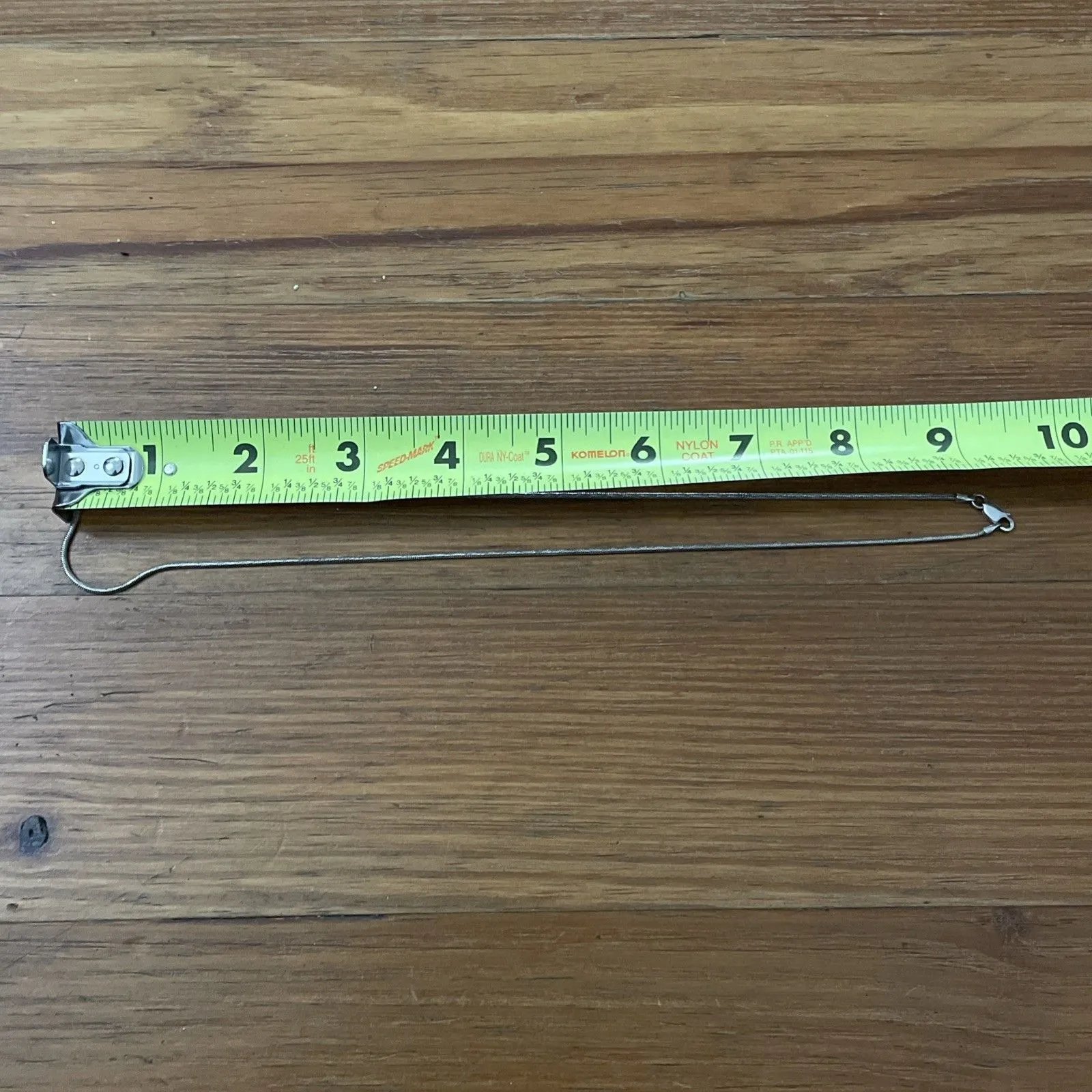 Karizia Sterling Silver Snake Chain Necklace 20" Marked KA 1772 Italy 925 - Image 2