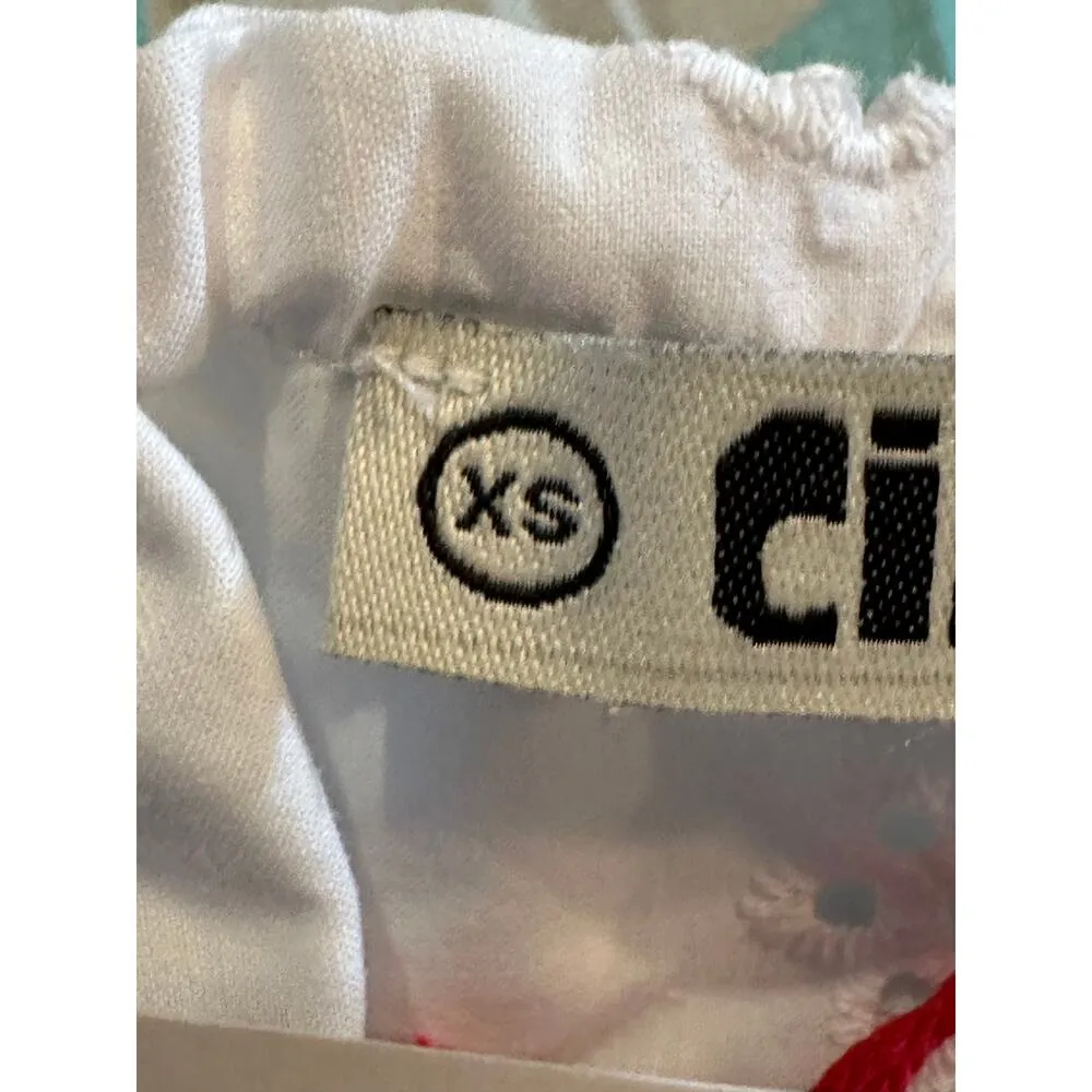 Ciao Lucia Olympia Eyelet Cut Out Detailed Top White size XS - Image 11