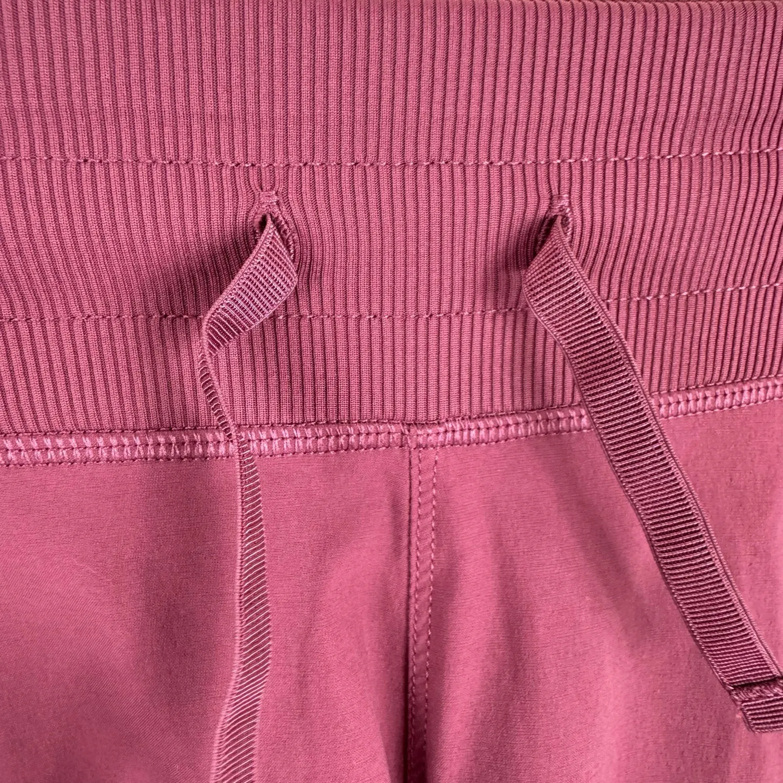 Tuff Athletics Berry Pink Drawstring Waist Lightweight Athletic Nylon Shorts L - Image 4