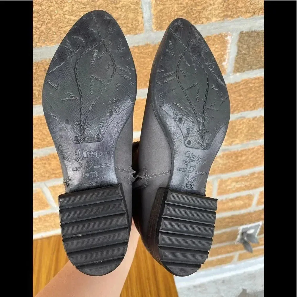 FELMINI ANKLE BOOTS SIZE 38 Gray - Image 5
