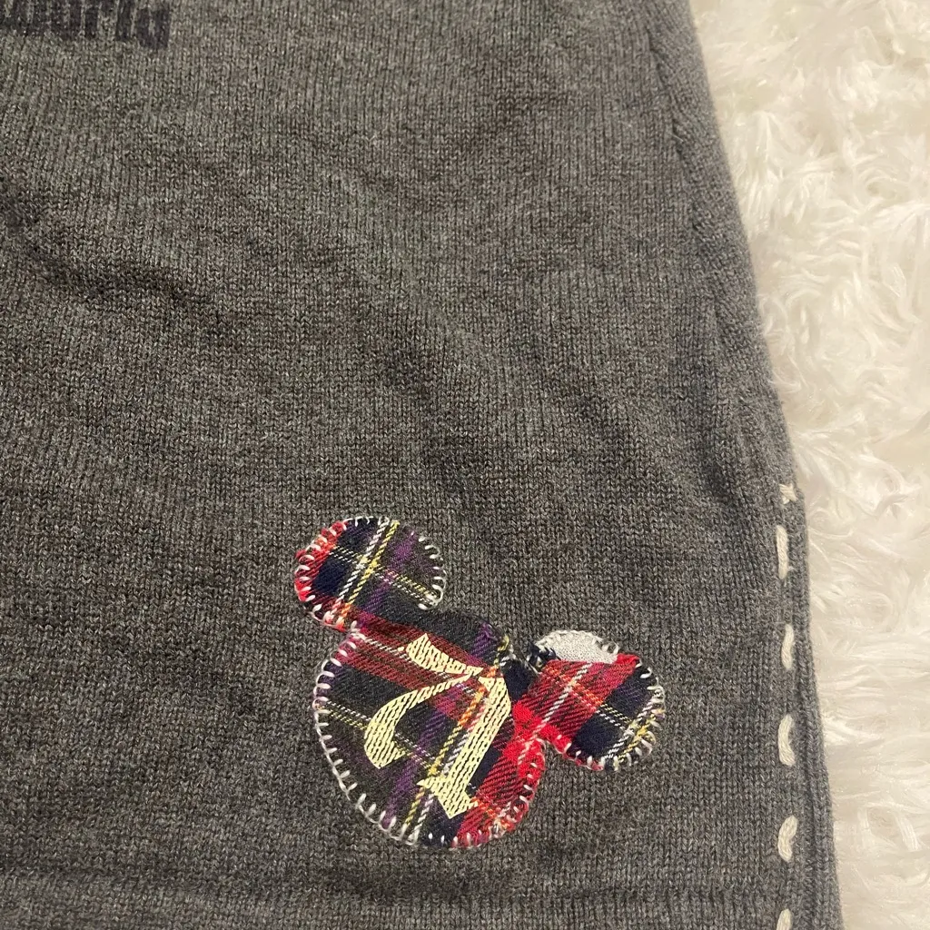 Disney Resort Mickey Mouse Gray Hooded Sweater Women's Size XL hoodie top - Image 6