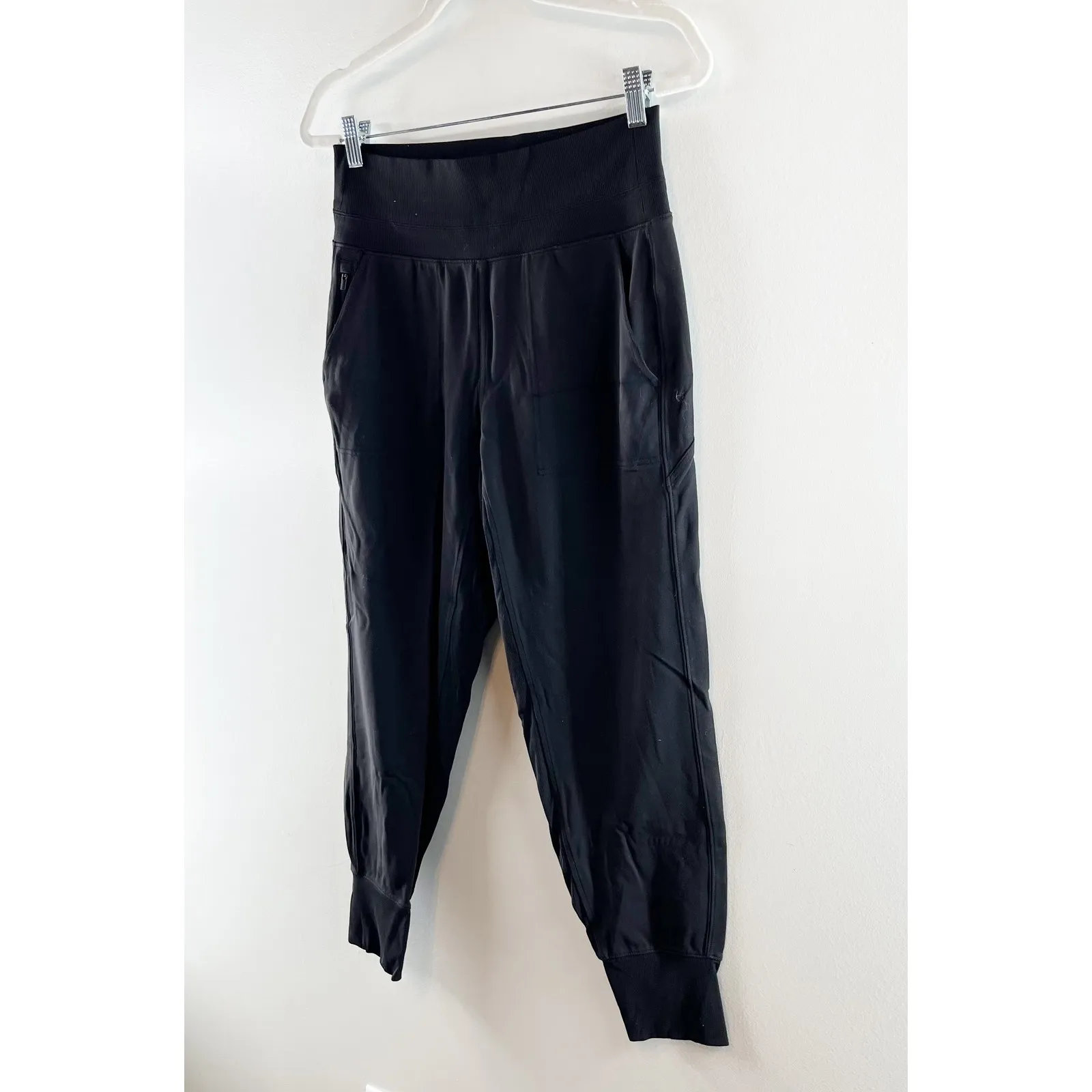 Athleta High Rise Venice Jogger Pants Black Small - Image 7