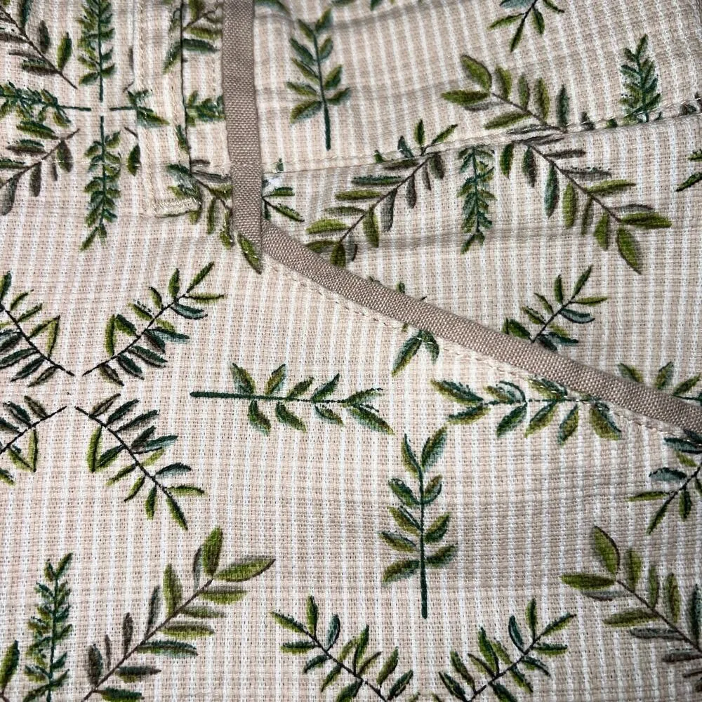 Anthropologie Cartonnier Charlie Trouser Pants Cropped Fern Print Size 2 Green - Image 4