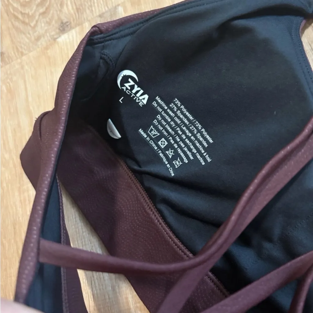 Zyia  Chocolate Brown Activewear Set - Image 5