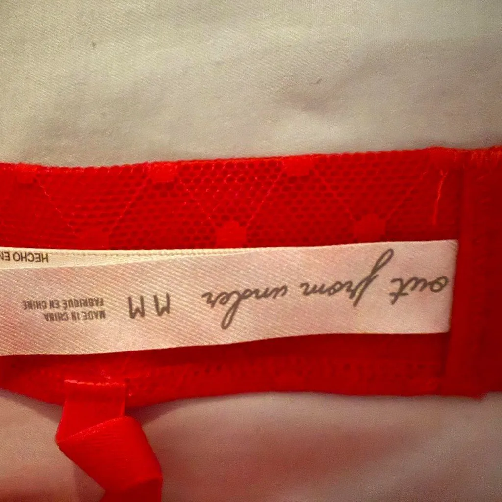 Urban Outfitters ( Out From Under) Cindy Just Peachy Plunge Bralette - Image 4