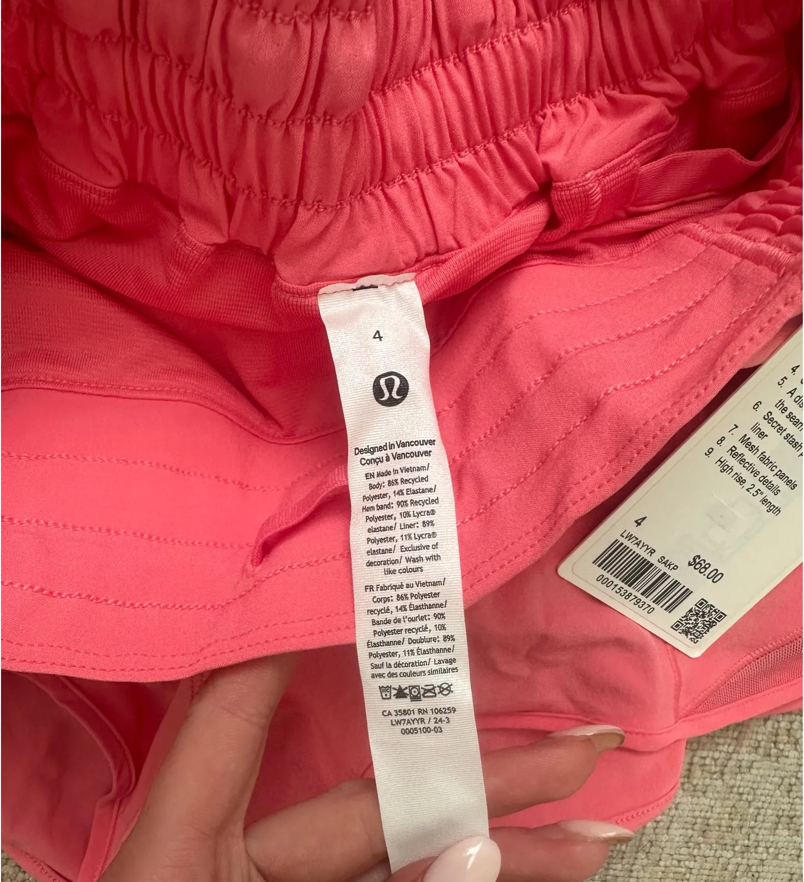 Lululemon Hotty Hot Shorts High Rise 2.5" - Image 4