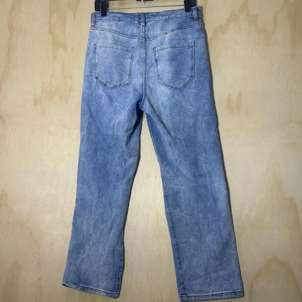 Kensie Jeans True Vintage High Waist Distressed Denim Pants Women’s Size 8/29 - Image 6