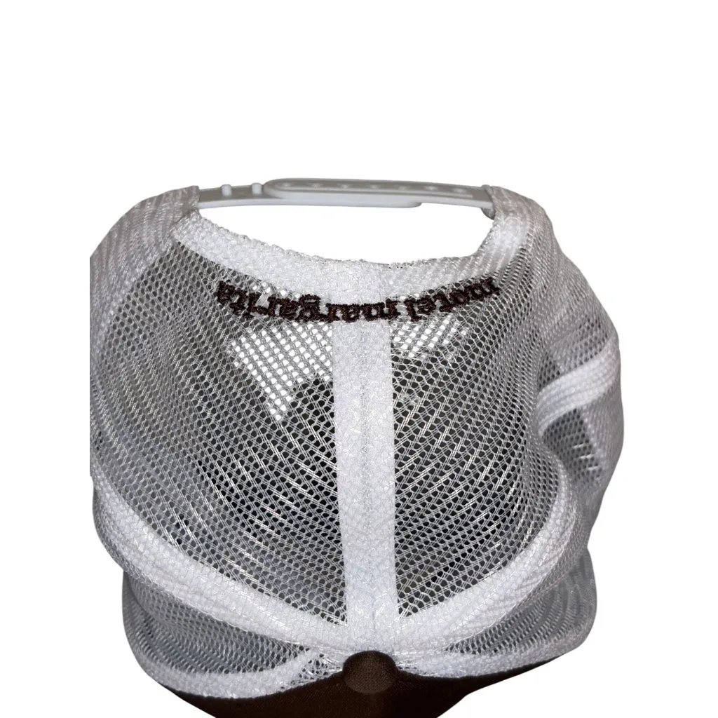 Motel Margarita Heritage Trucker Hat in Espresso & White One Size New Womens cap Brown - Image 5