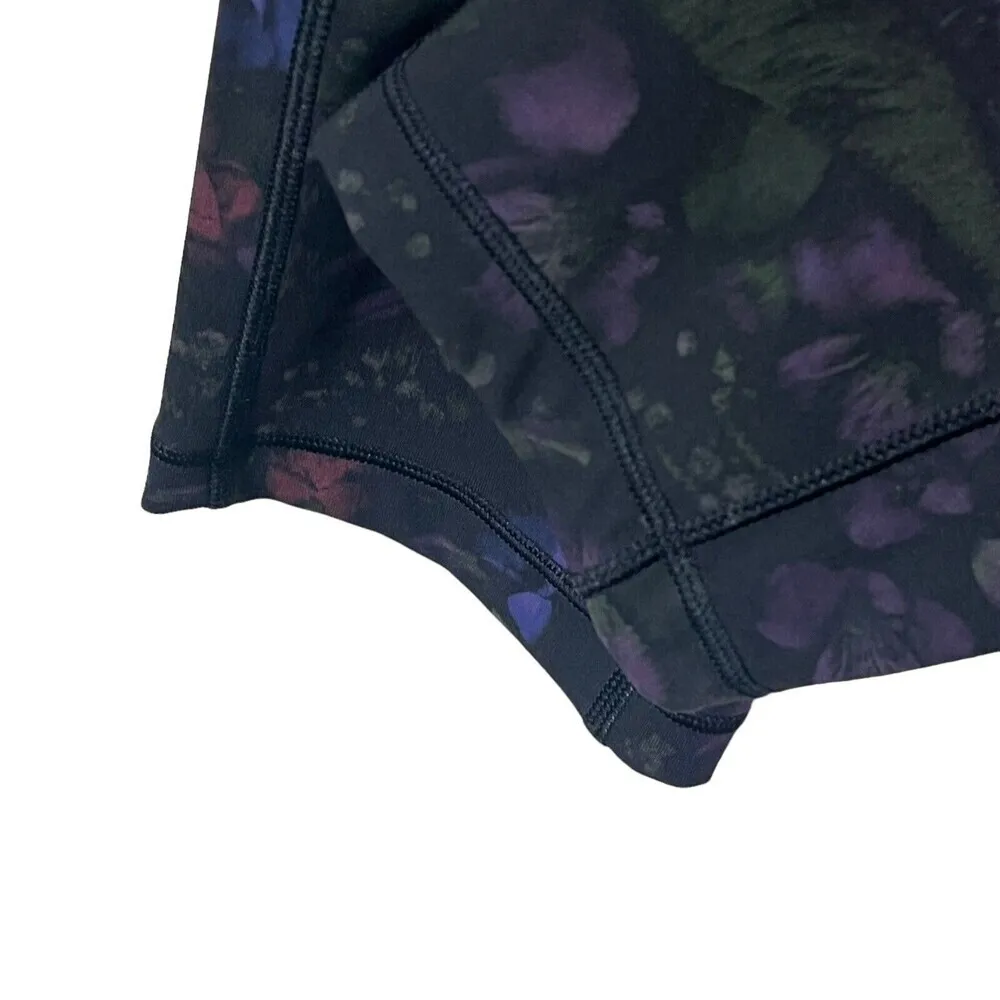 Lululemon Speed Up Crop Leggings 21" Frozen Flourish Multi Luxtreme Size 4 - Image 7