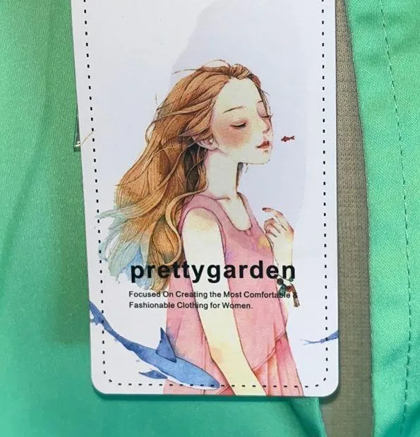 Pretty Garden Mint Green Silky Sleeveless High Neck Bubble Hem Top New - Image 6