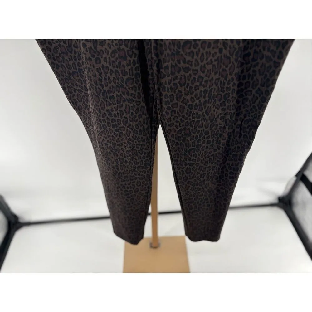 Philosophy Republic Leopard Print Leggings Pants Animal Brown Size 3X Womens - Image 6