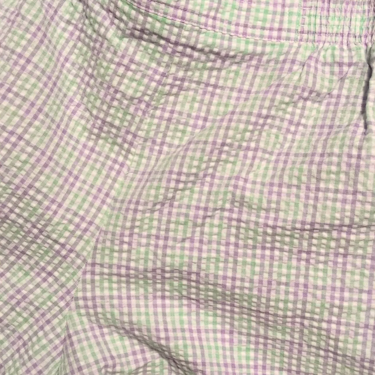 Alfred Dunner Long Boat Key Gingham Shorts Size 16W - Image 3