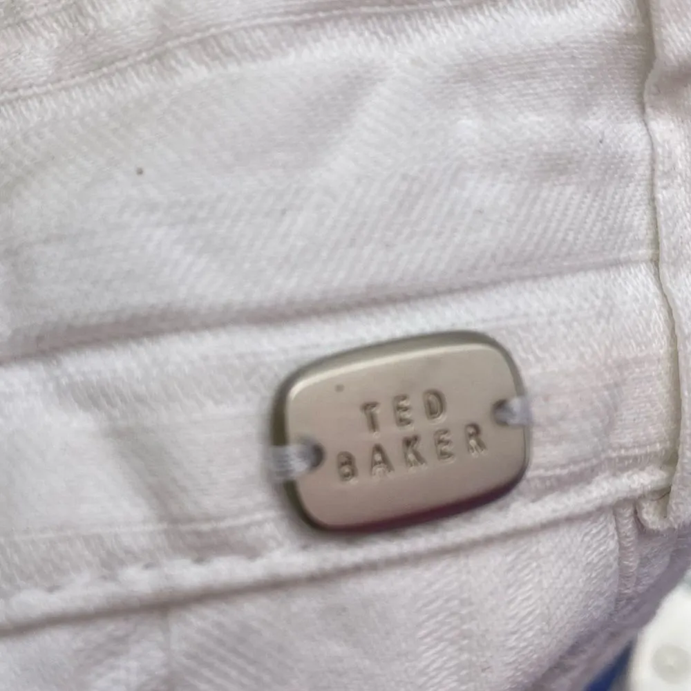 Ted‎ Baker London Cotton Pants White Size undefined - Image 6
