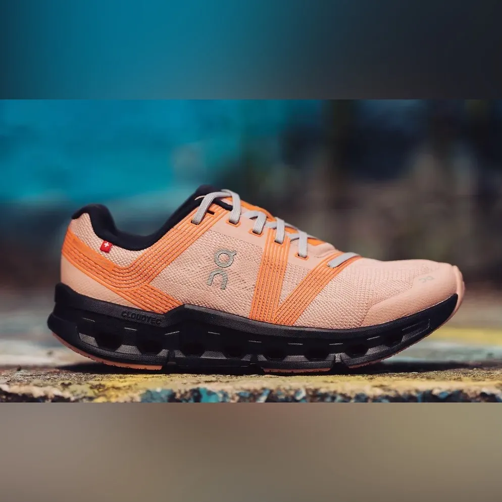 On Running CloudGo Women's Peach/Orange Running Shoes Orange Size 10.5 - Image 2