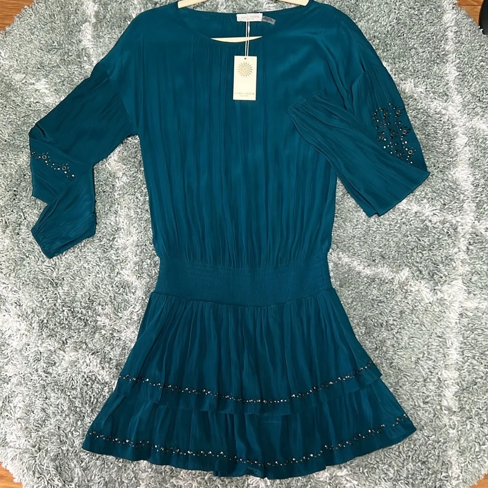 Prom Szn BNWT 🏷️ ✨👗 New York Sheryl DESIGNER Dress S gorgeous Aqua teal color 💙🩵 - Image 2