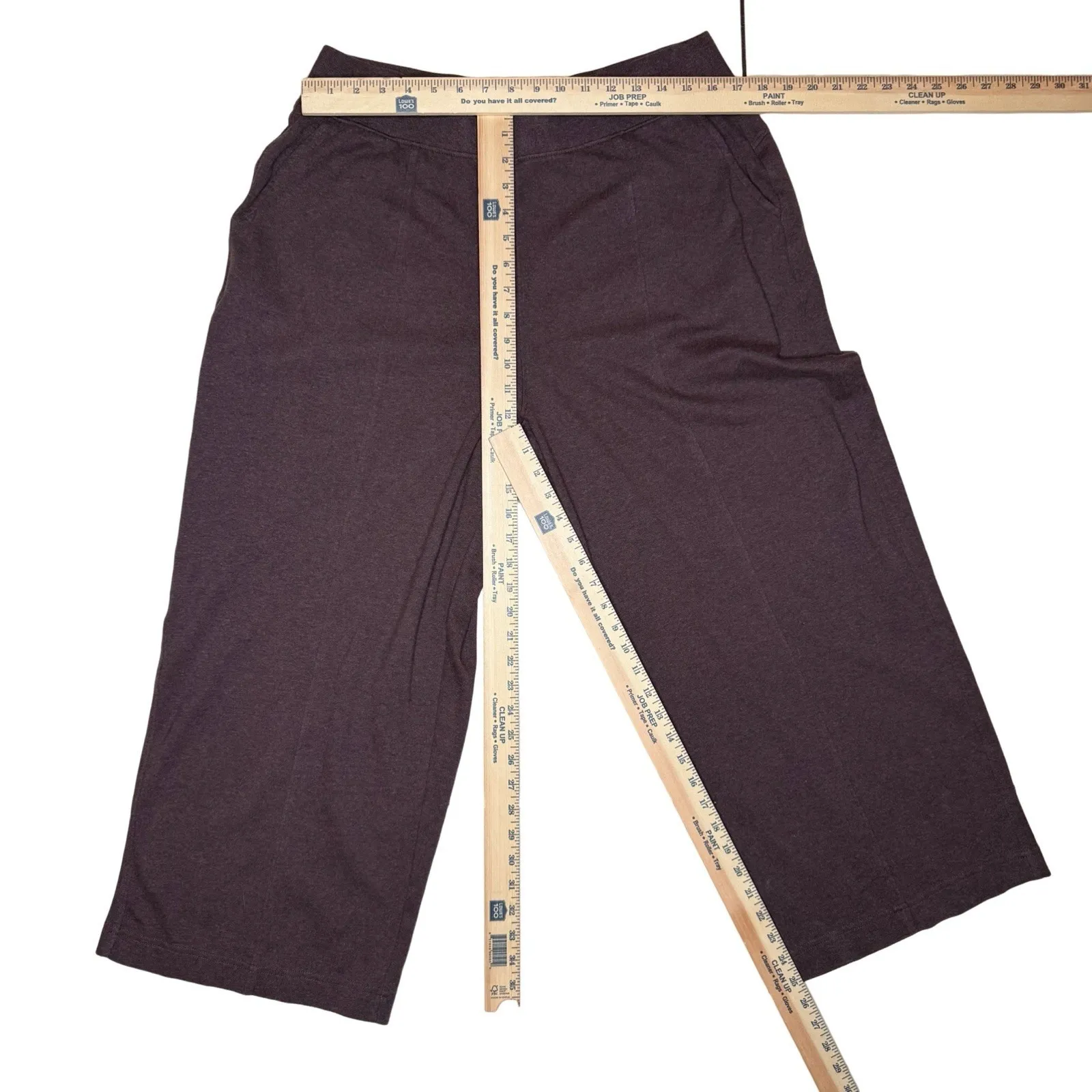 Pact Organic Cotton Sleeveless Sweatshirt and Sweatpants Matching Set XL Brown - Image 9