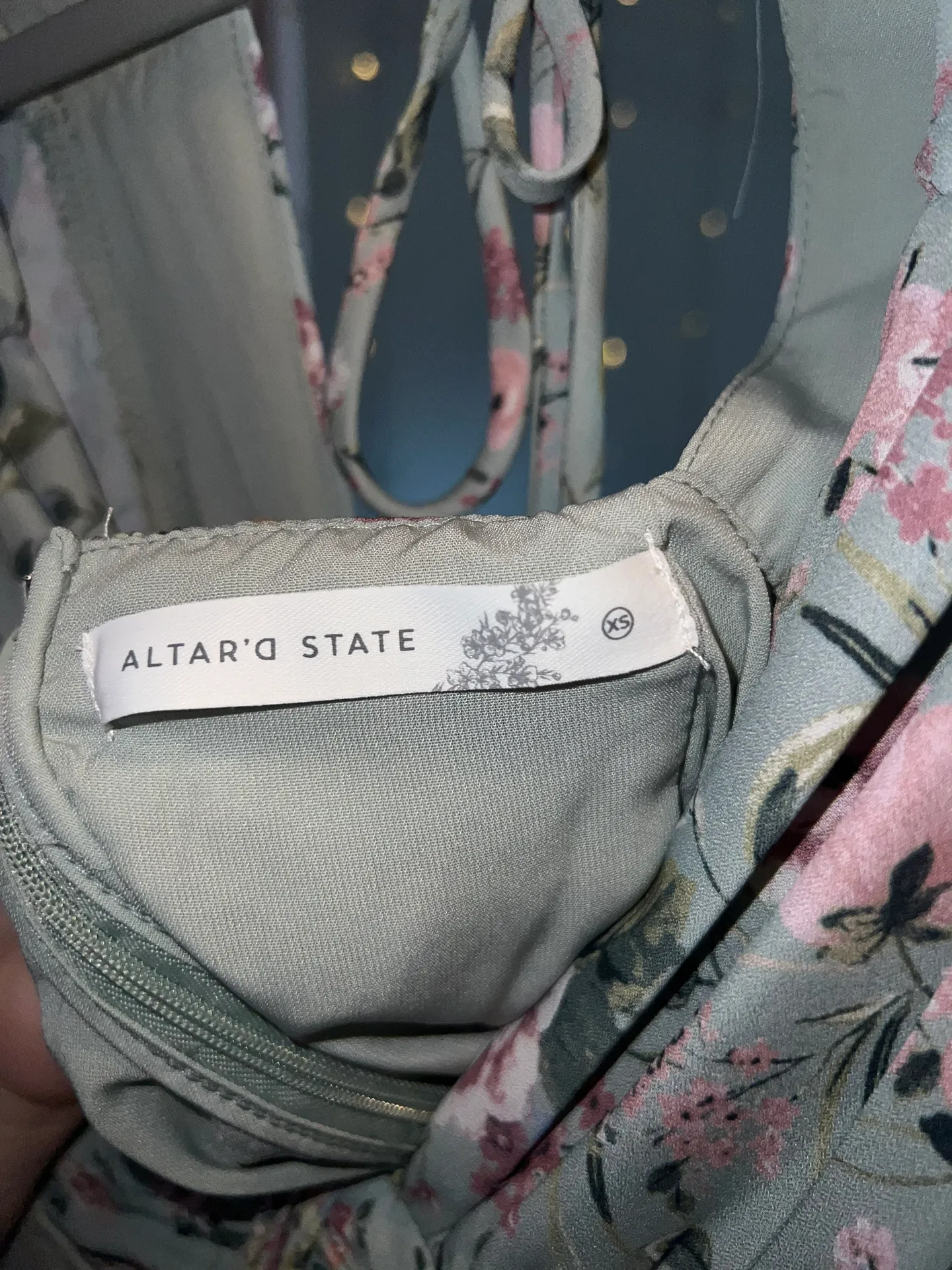 Altard State Sage Green Dress - Image 5