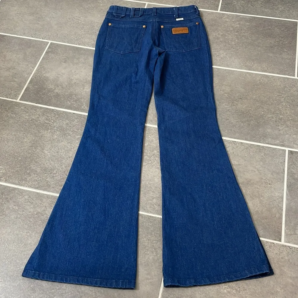 New Sample Wrangler + STAUD Bikini Flare slit Jeans size 27x34 - Image 4