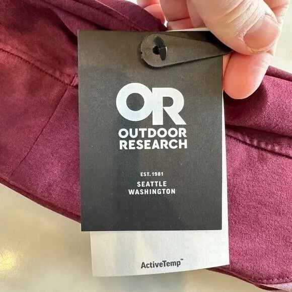 Outdoor Research Women's Melody Beanie Purple Kalamata Moth Winter Running NWT - Image 5